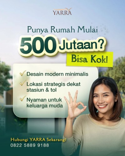 Yarra Homes, Rumah dekat stasiun Citayam-13