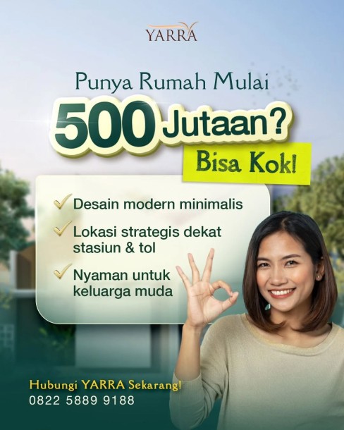 Yarra Homes, Rumah dekat stasiun Citayam-13